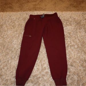 S/P Figs Maroon Joggers